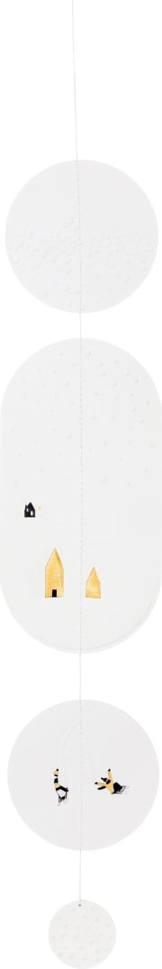 Dekoracja wisząca Snowy Day 60 cm