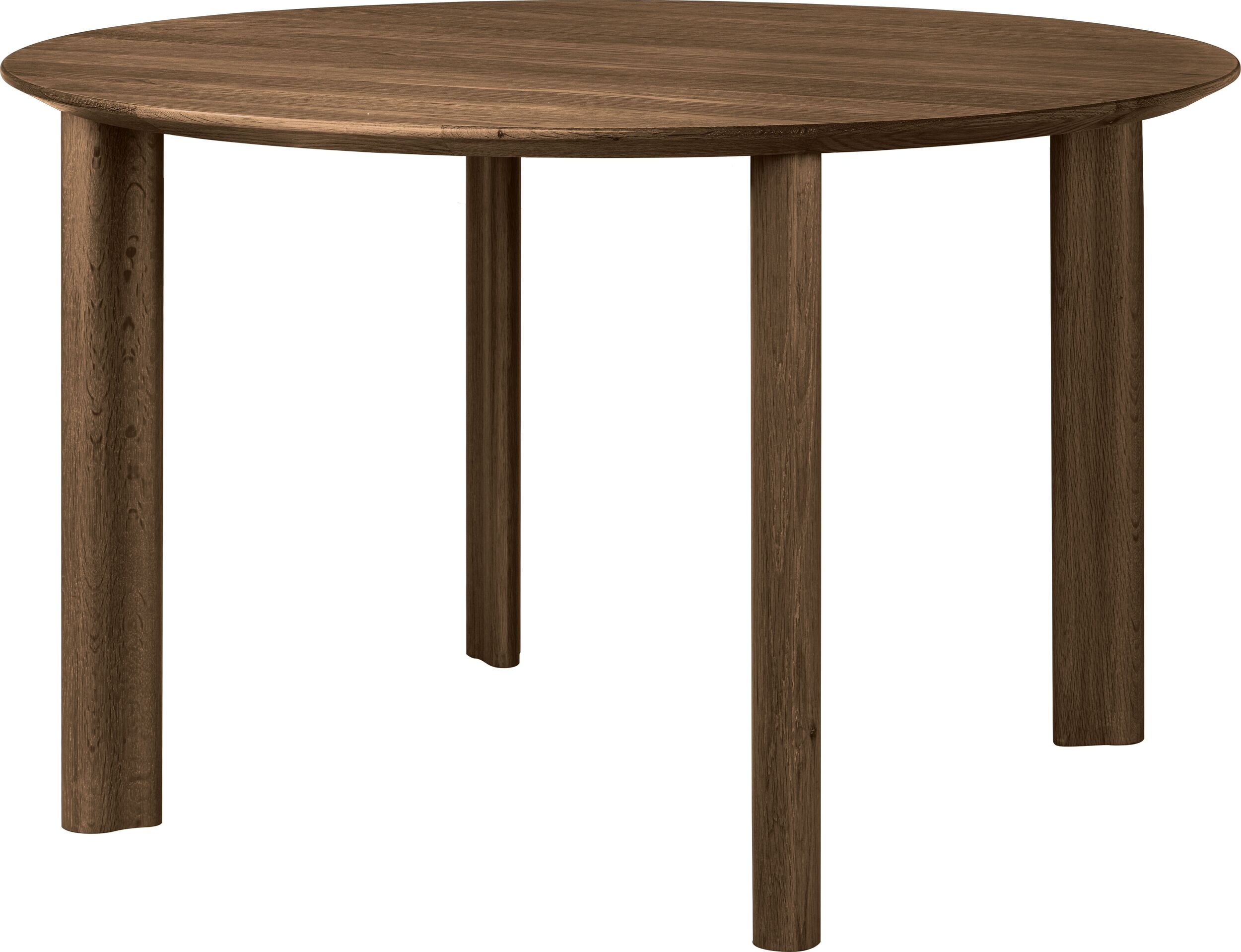 Stół Comfort Circle ciemny dąb