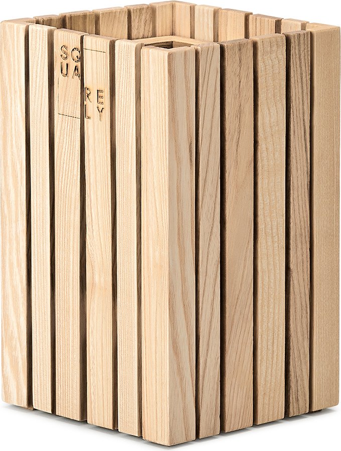 Doniczka samonawadniająca GrowSMALL jesion naturalny