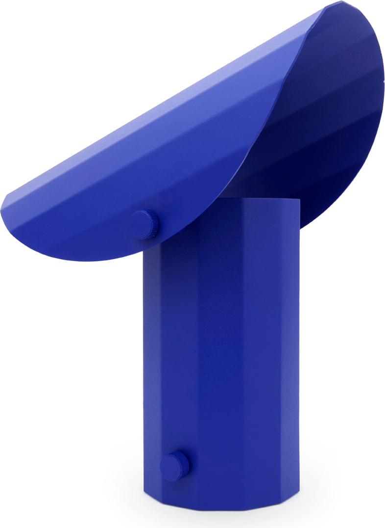 Lampa stołowa Apolin 30 cm kobaltowa