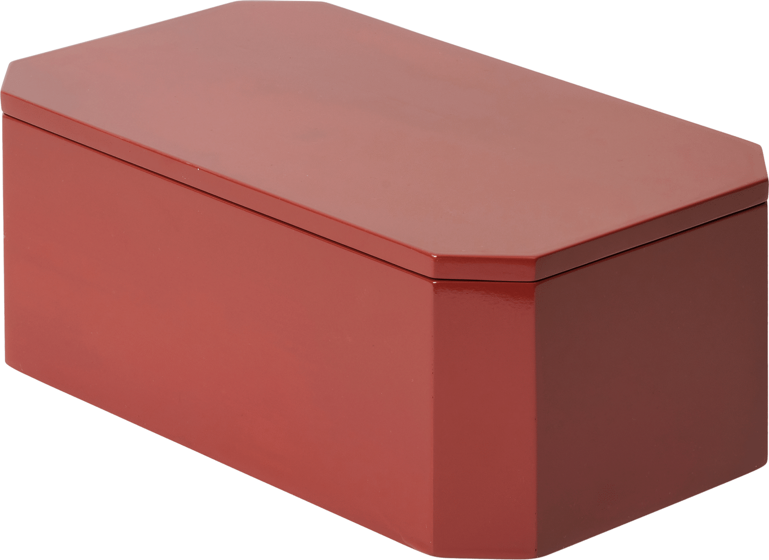 Pojemnik na drobiazgi Nova 25 cm czerwony