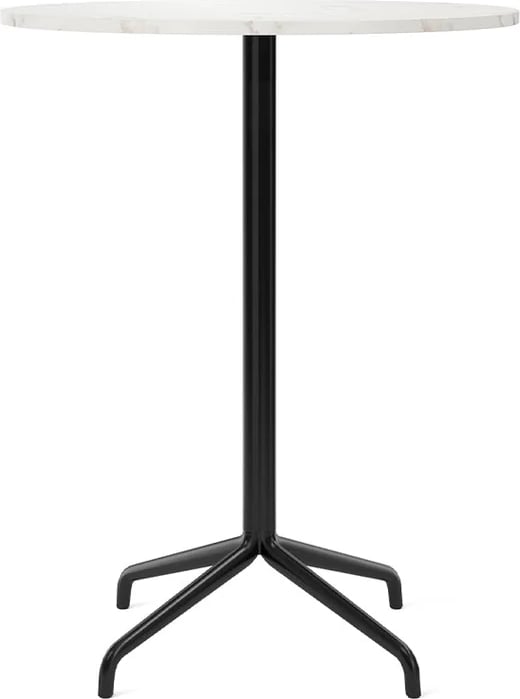 Stół barowy Harbour Column Star Base wysoki 80 cm złamana biel