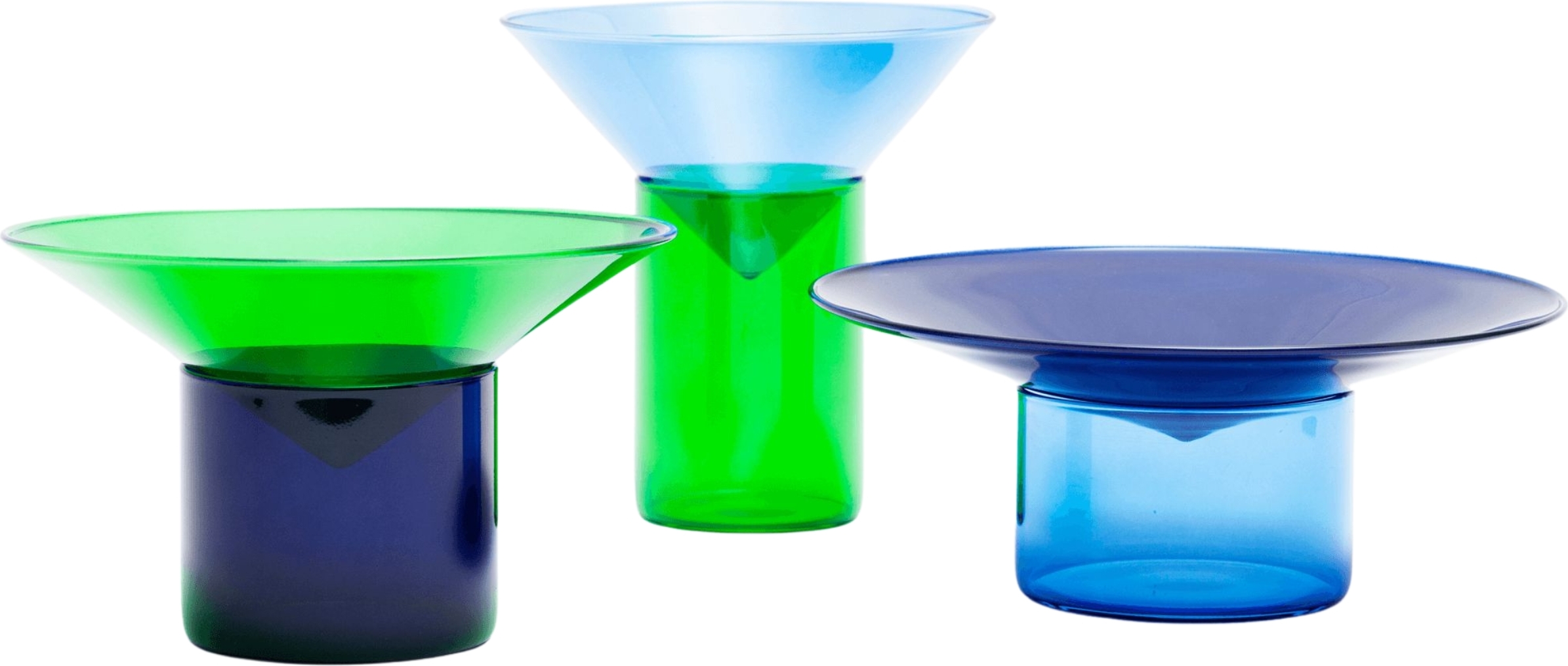 Naczynia Vovo niebiesko-zielone 6 el.