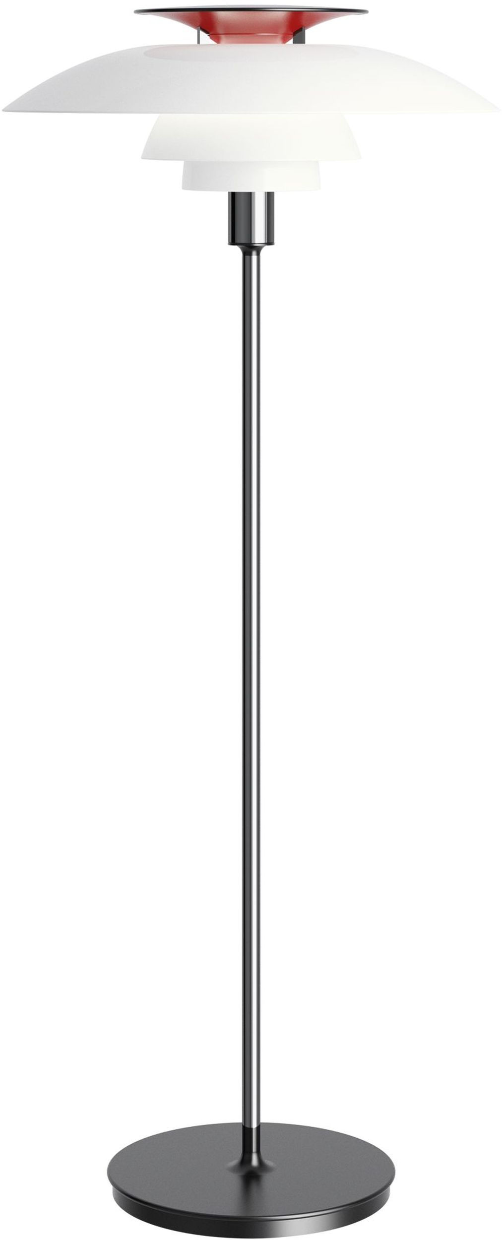 Lampa stojąca PH 80 chrom