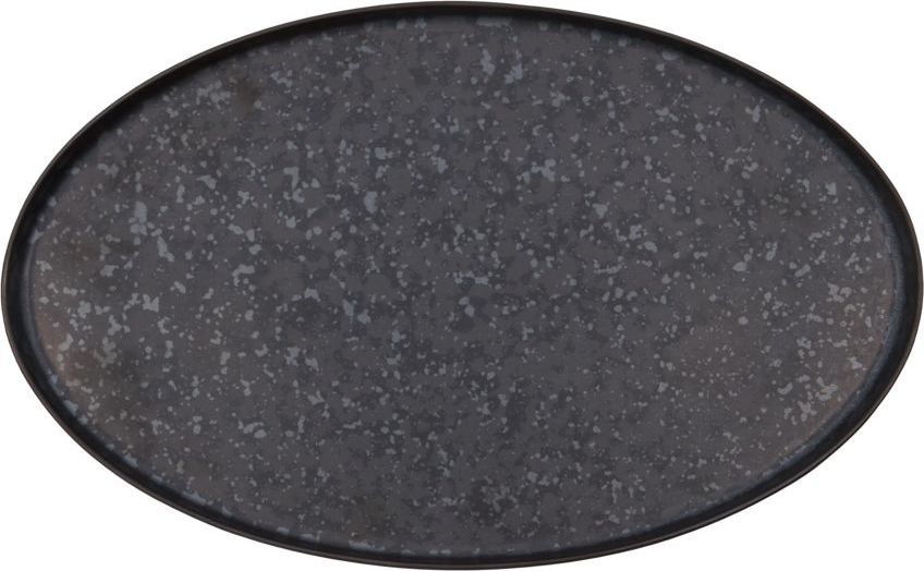 Półmisek Pion 30,9 cm czarno-brązowy