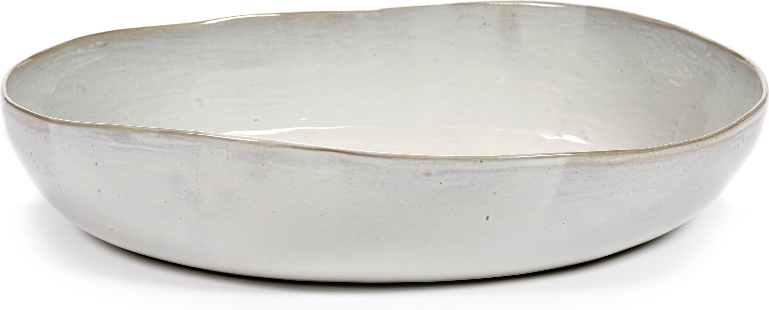 Misa do serwowania La Mère 37 cm złamana biel