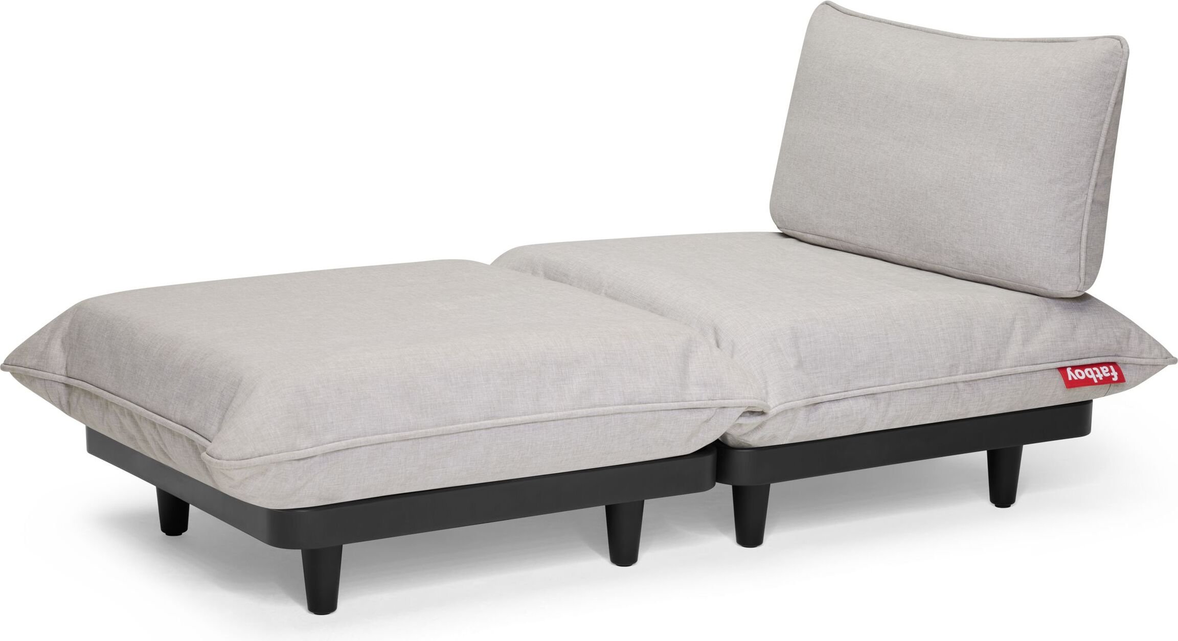 Leżanka Paletti jasnoszara