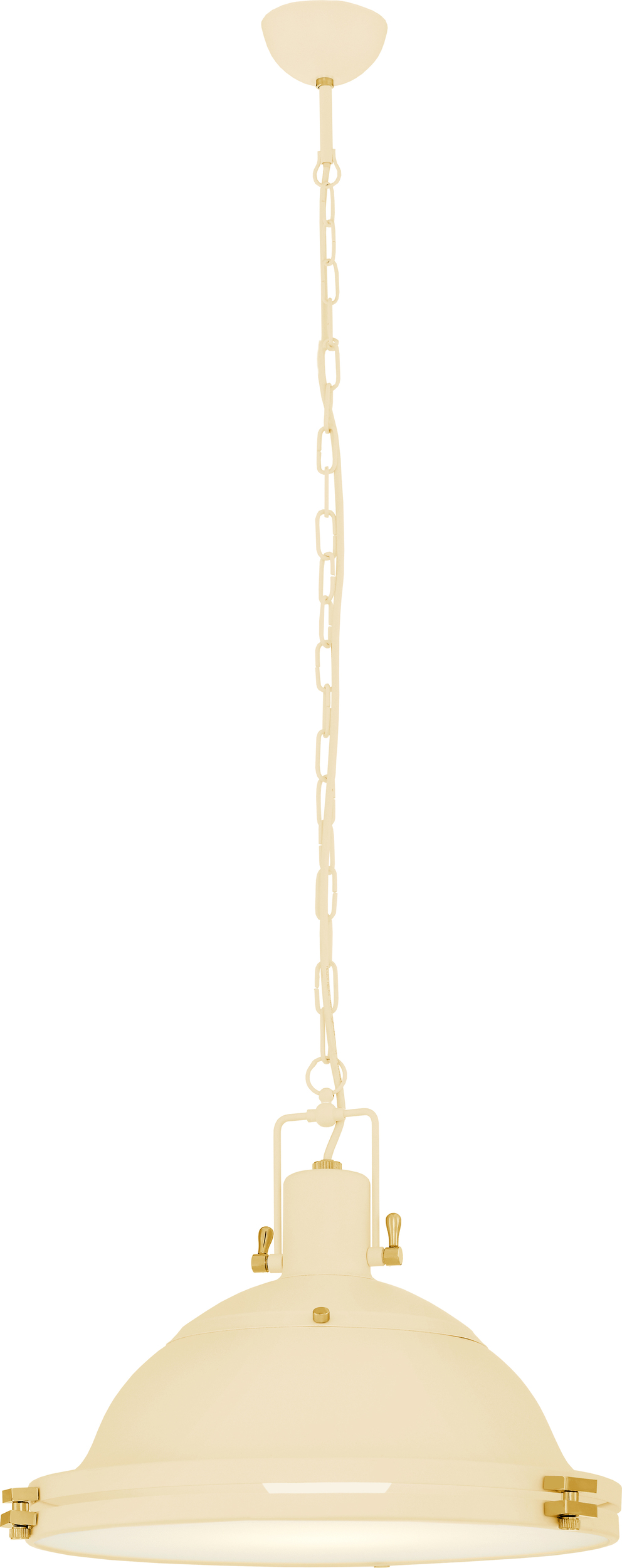 Lampa wisząca Nautilius L kremowa