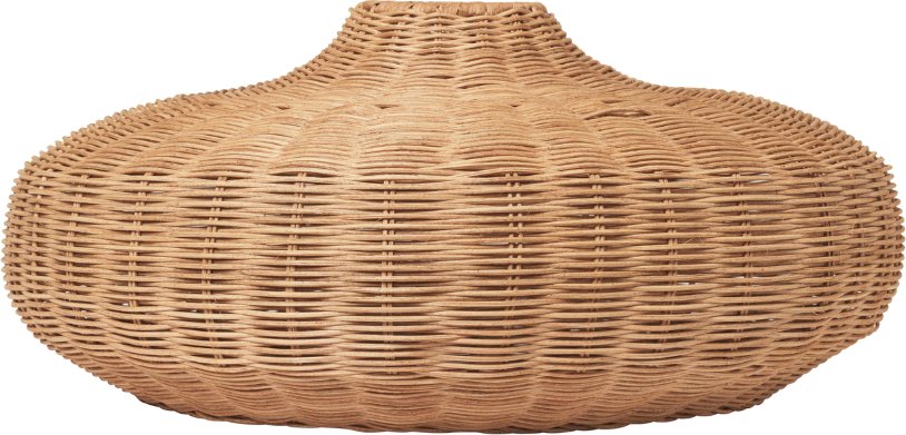 Abażur do lampy wiszącej Disc 49,5 cm ratanowy