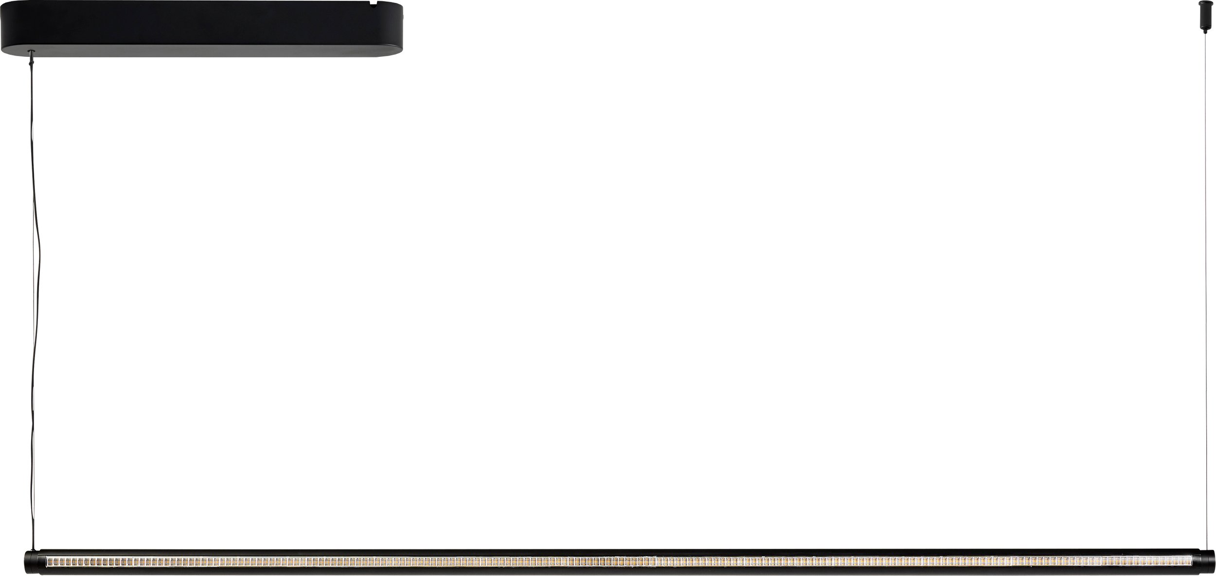 Lampa Factor Linear Suspension Directional czarna