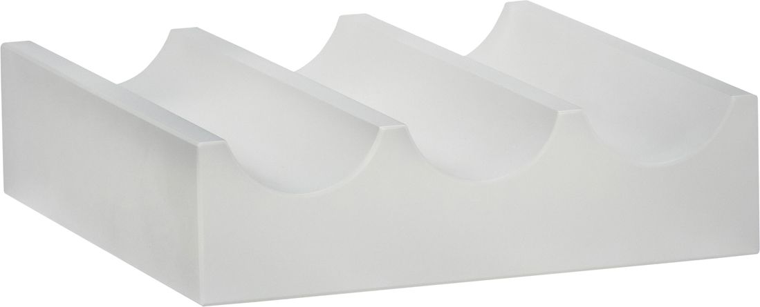 Organizer na biurko Hübsch oszroniony szklany