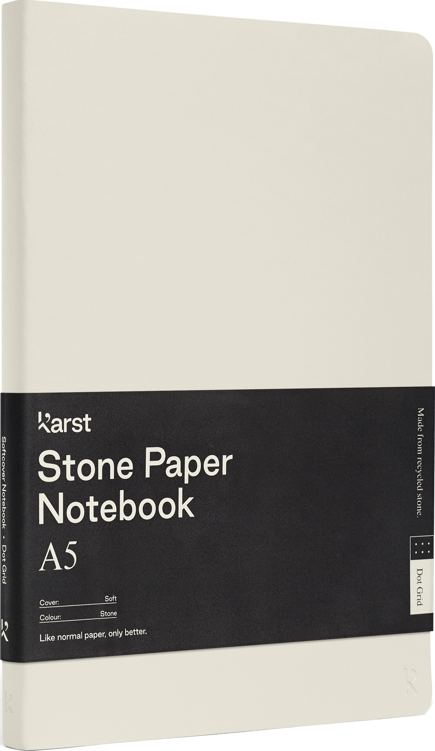 Notes w linię Karst A5 144 strony beżowy miękka oprawa