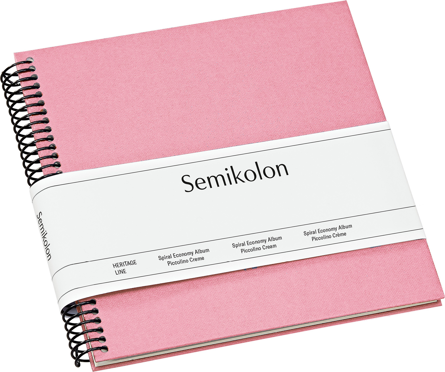 Album na zdjęcia Uni Economy mały różowy z białymi kartami