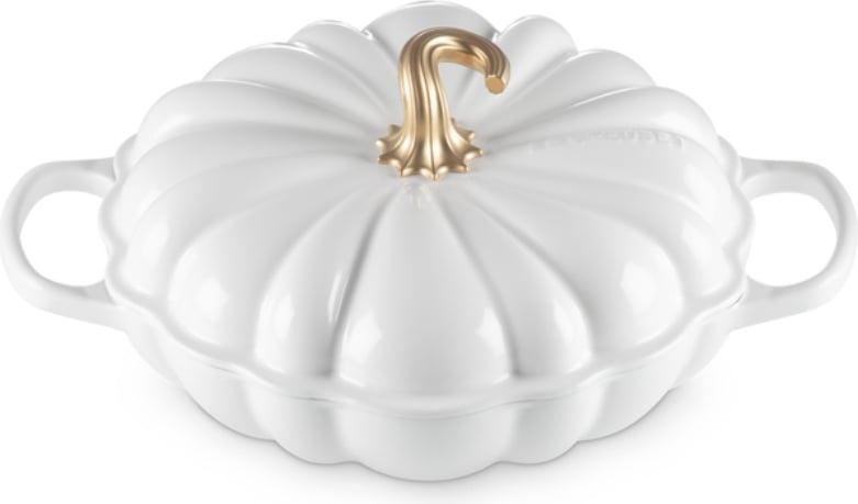 Garnek Gourmet dynia 28 cm biały