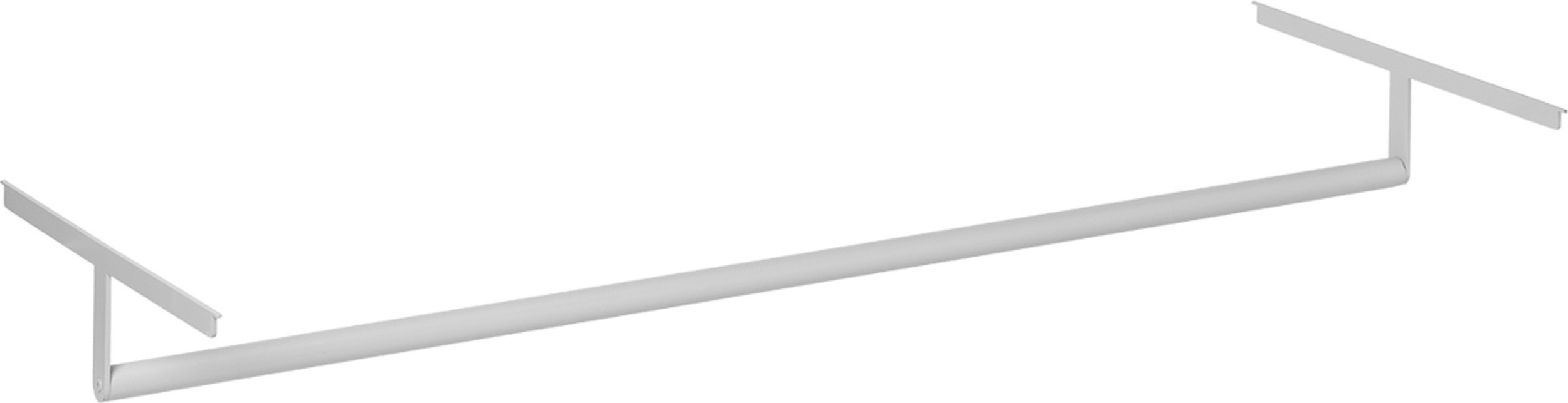 Wieszak do regału Punctual jasnoszary