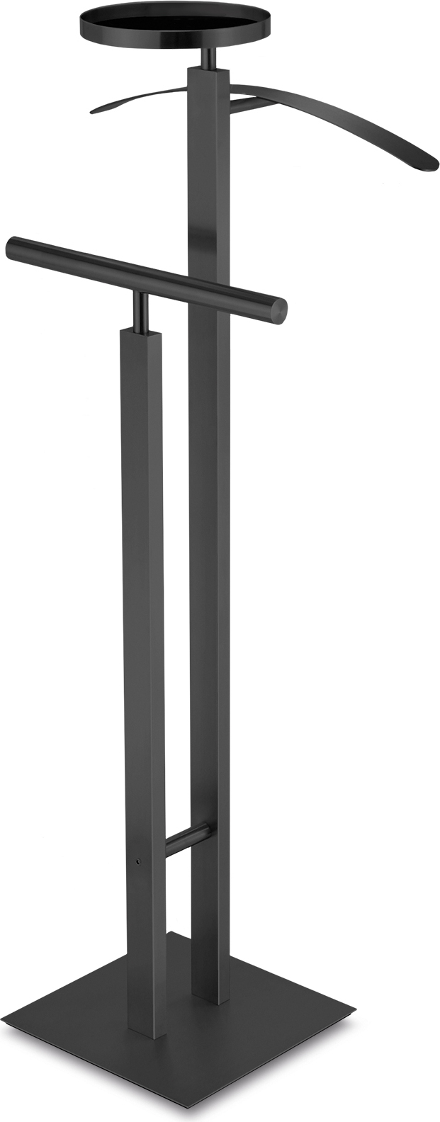 Wieszak stojący Atacio 108 cm czarny
