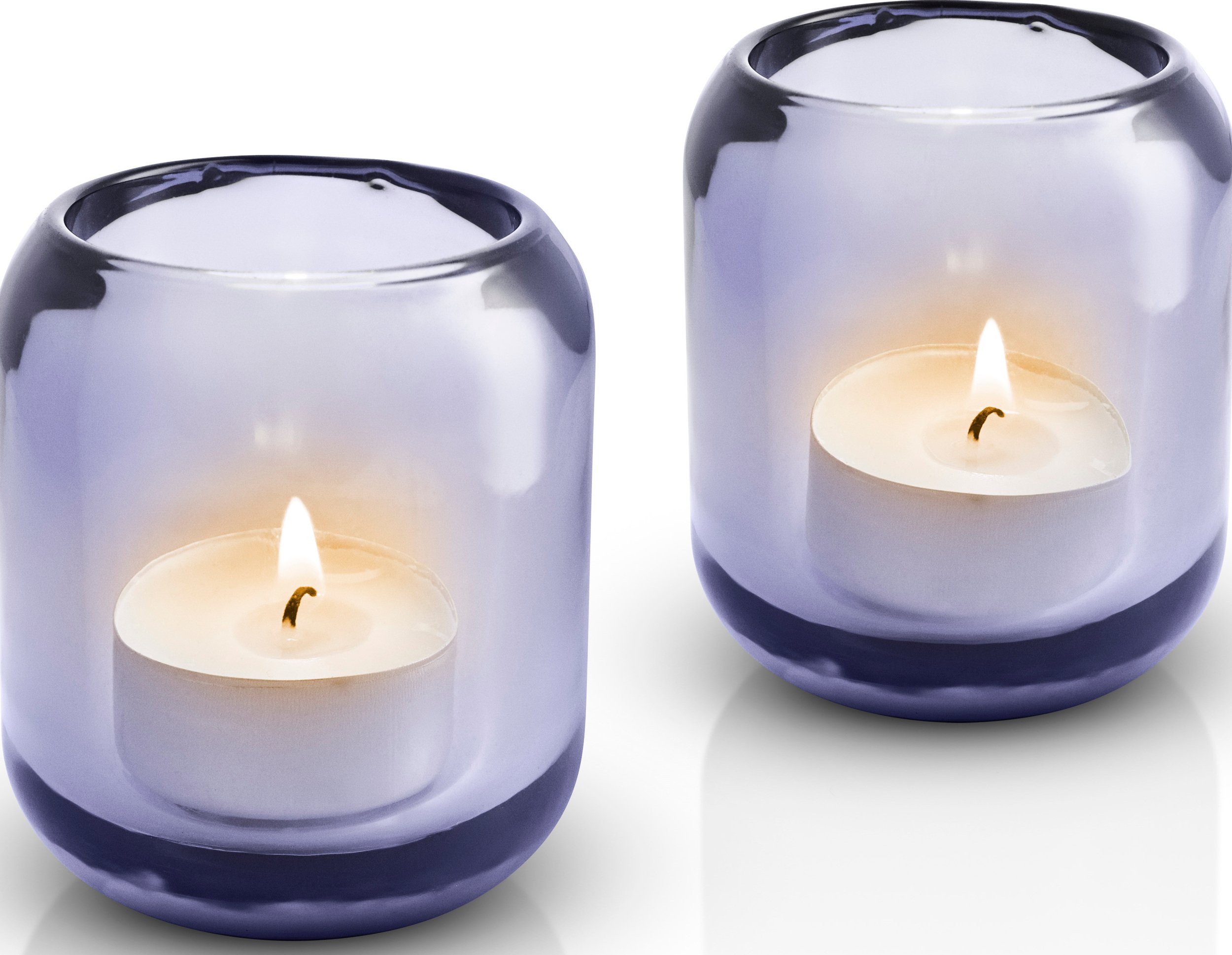 Świeczniki na tealighty Acorn fioletowe 2 szt.