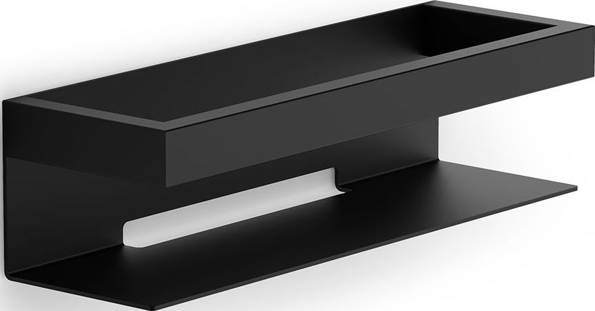 Koszyk prysznicowy Contract czarny mat