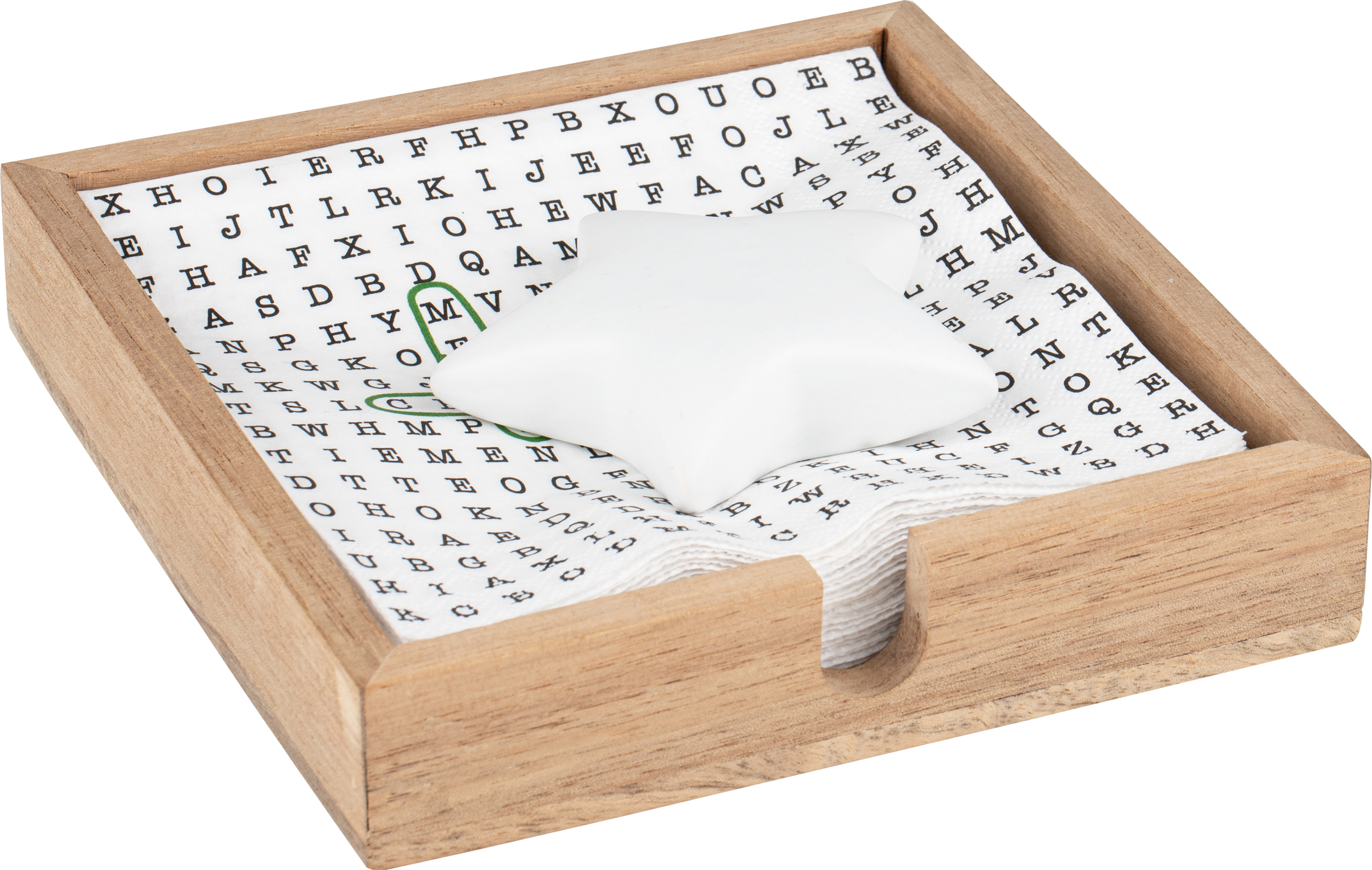 Serwetnik Raeder z obciążnikiem gwiazdą