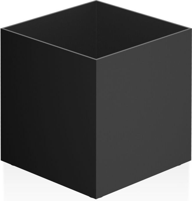 Pojemnik łazienkowy Corner 8,5 cm czarny mat