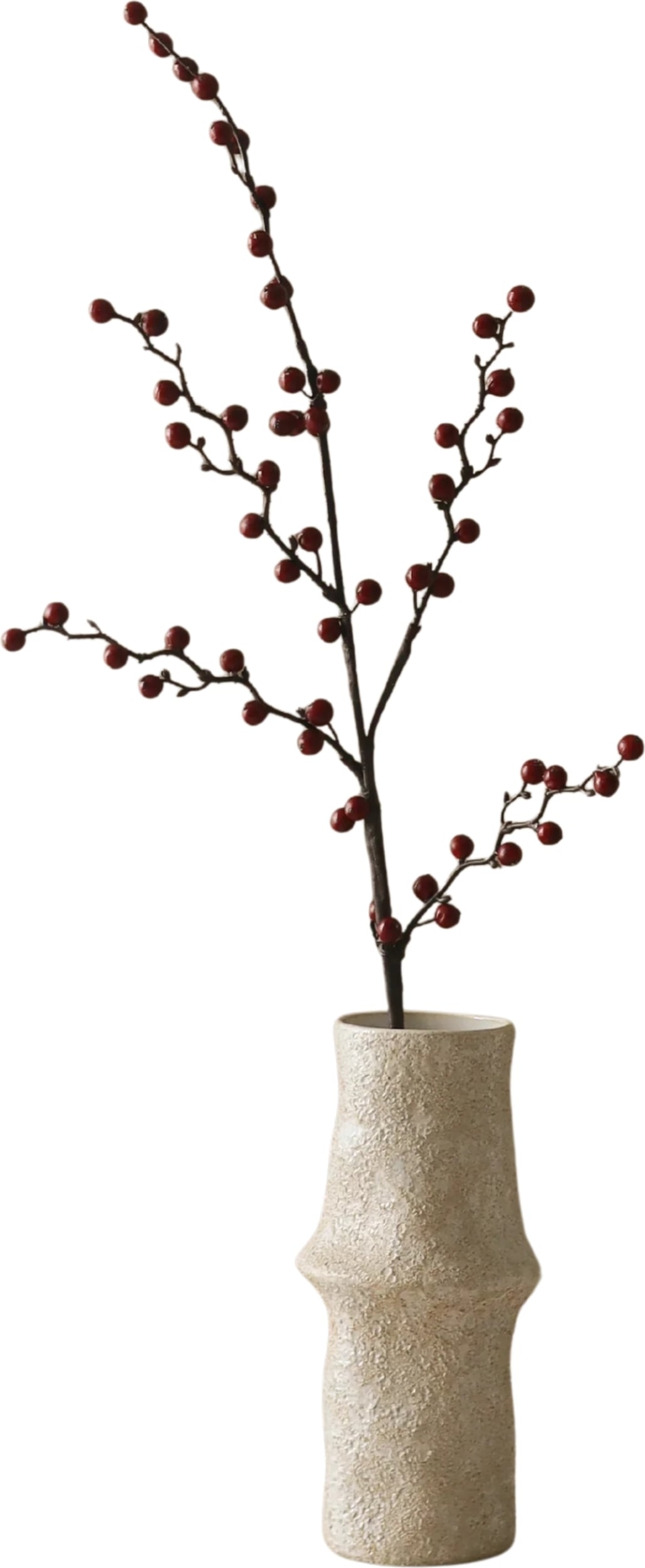 Kwiat sztuczny Botane ostrokrzew 89 cm czerwony