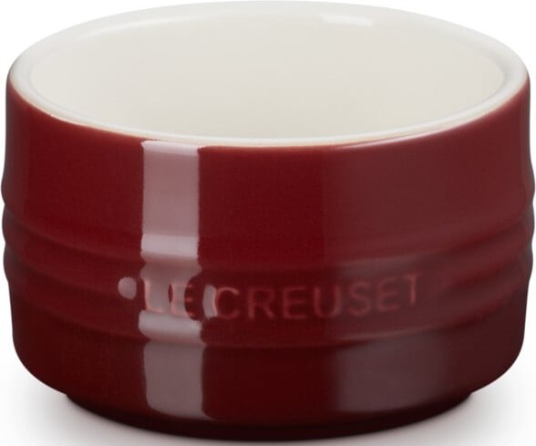 Kokilka Le Creuset okrągła 9 cm burgundowa