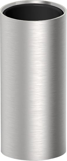 Kubek na szczoteczki do zębów Mikado stal matowa-czarny