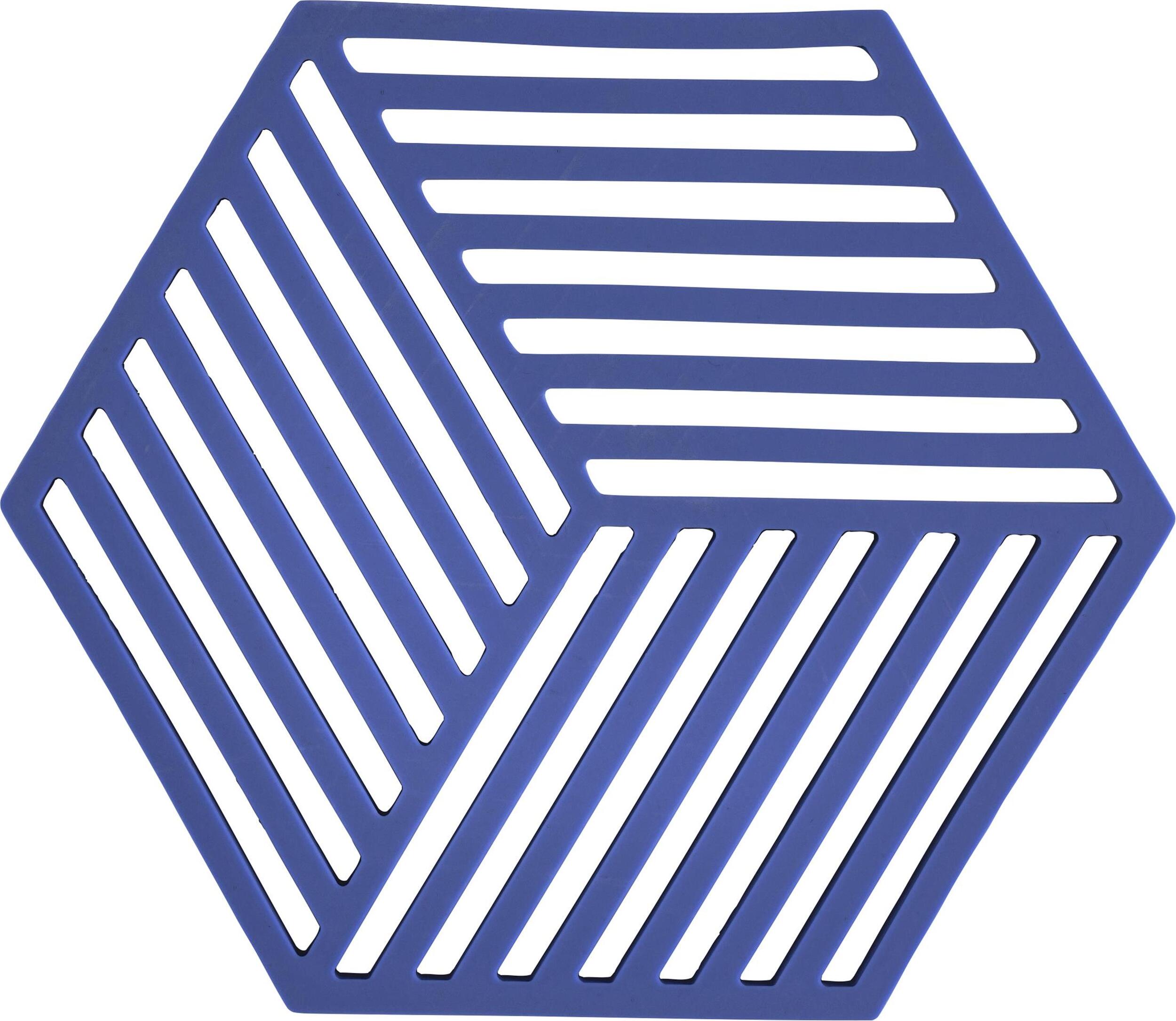 Podstawka pod gorące naczynia Hexagon indygo