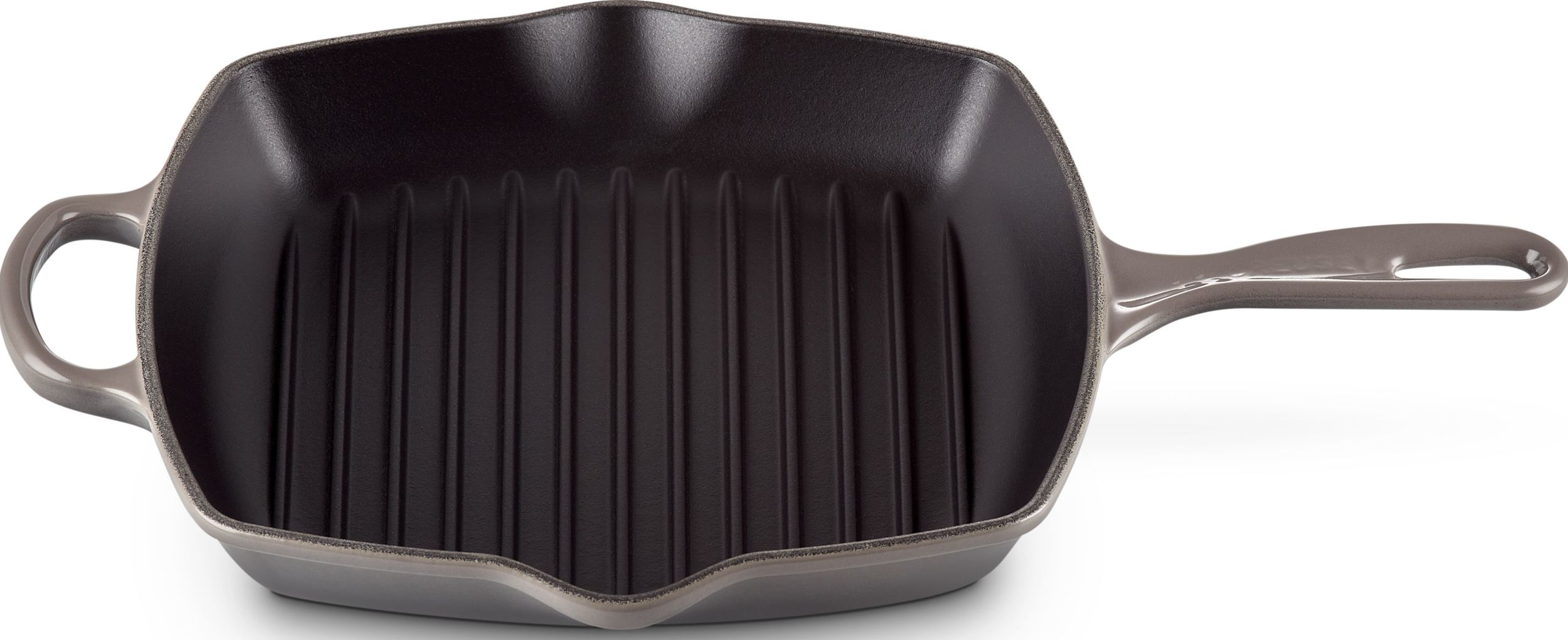 Patelnia grillowa Signature kwadratowa 26 cm szara