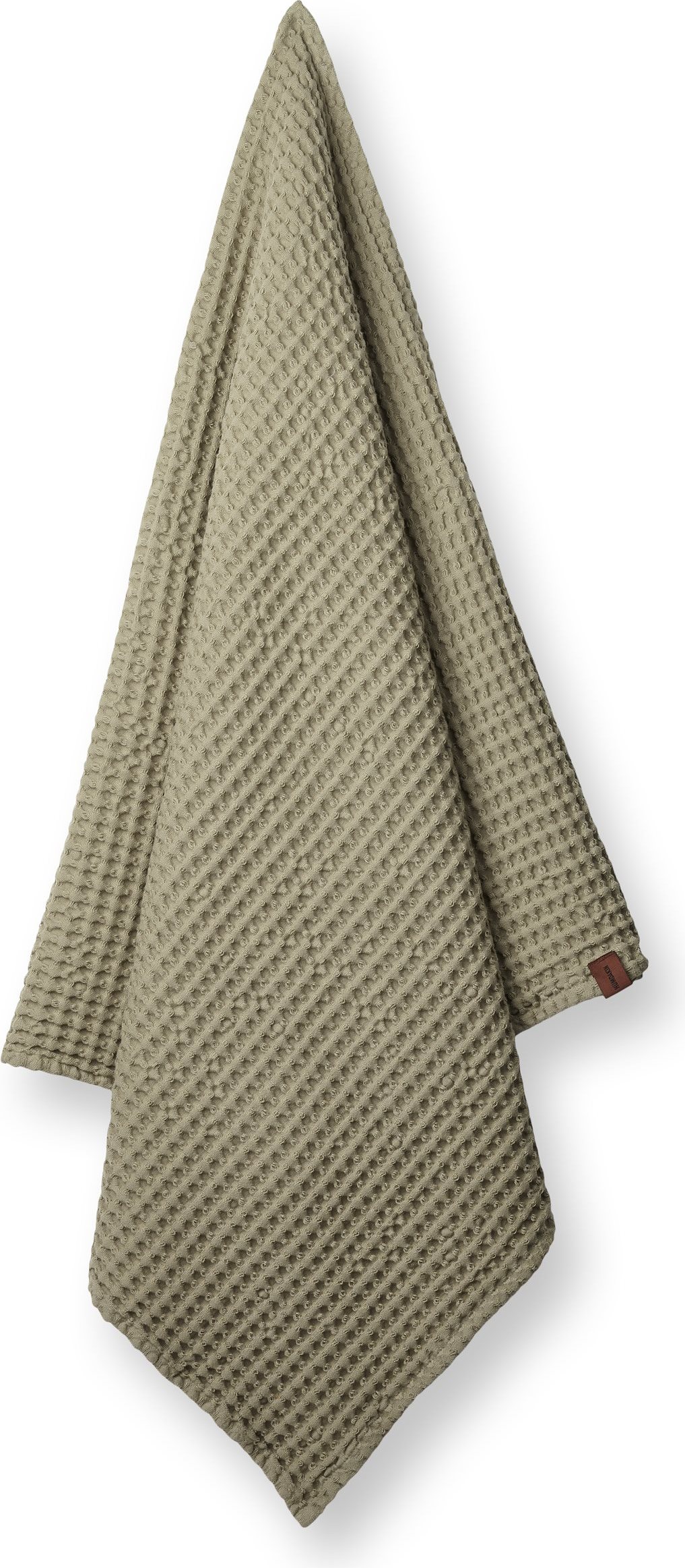 Ręcznik kąpielowy Humdakin Waffle 70 x 135 cm jasnozielony