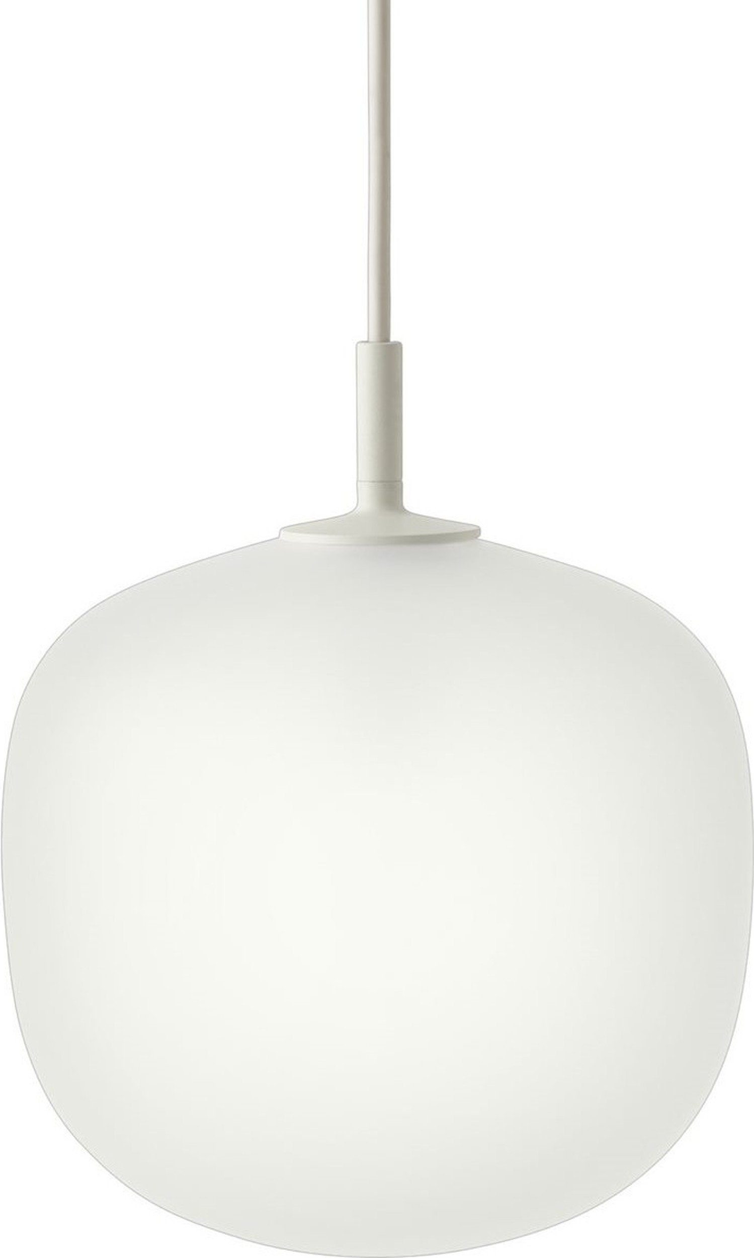 Lampa wisząca Rime 18 cm biała