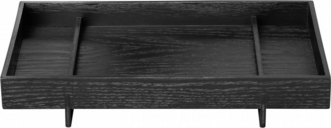 Taca dekoracyjna Abento 30 cm czarna