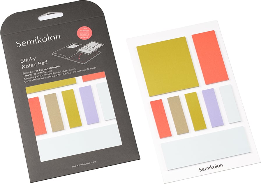 Karteczki samoprzylepne Semikolon