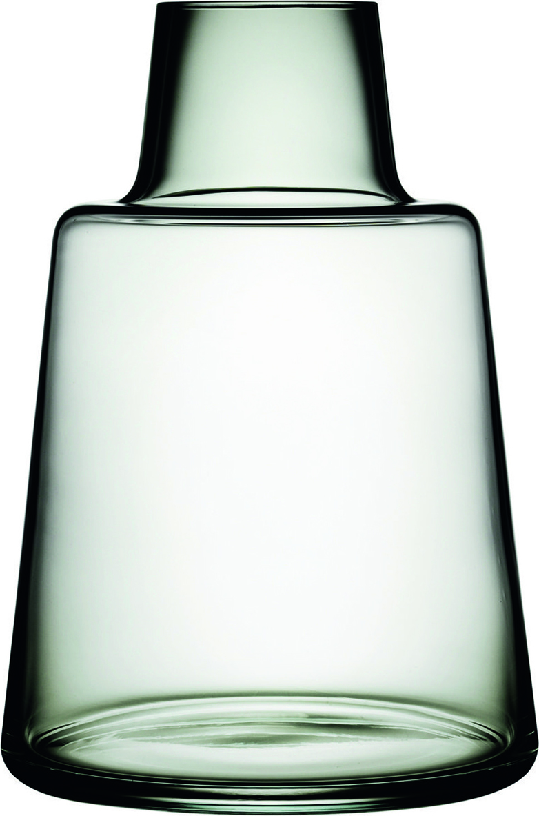 Wazon Flora przydymione szkło 12 cm