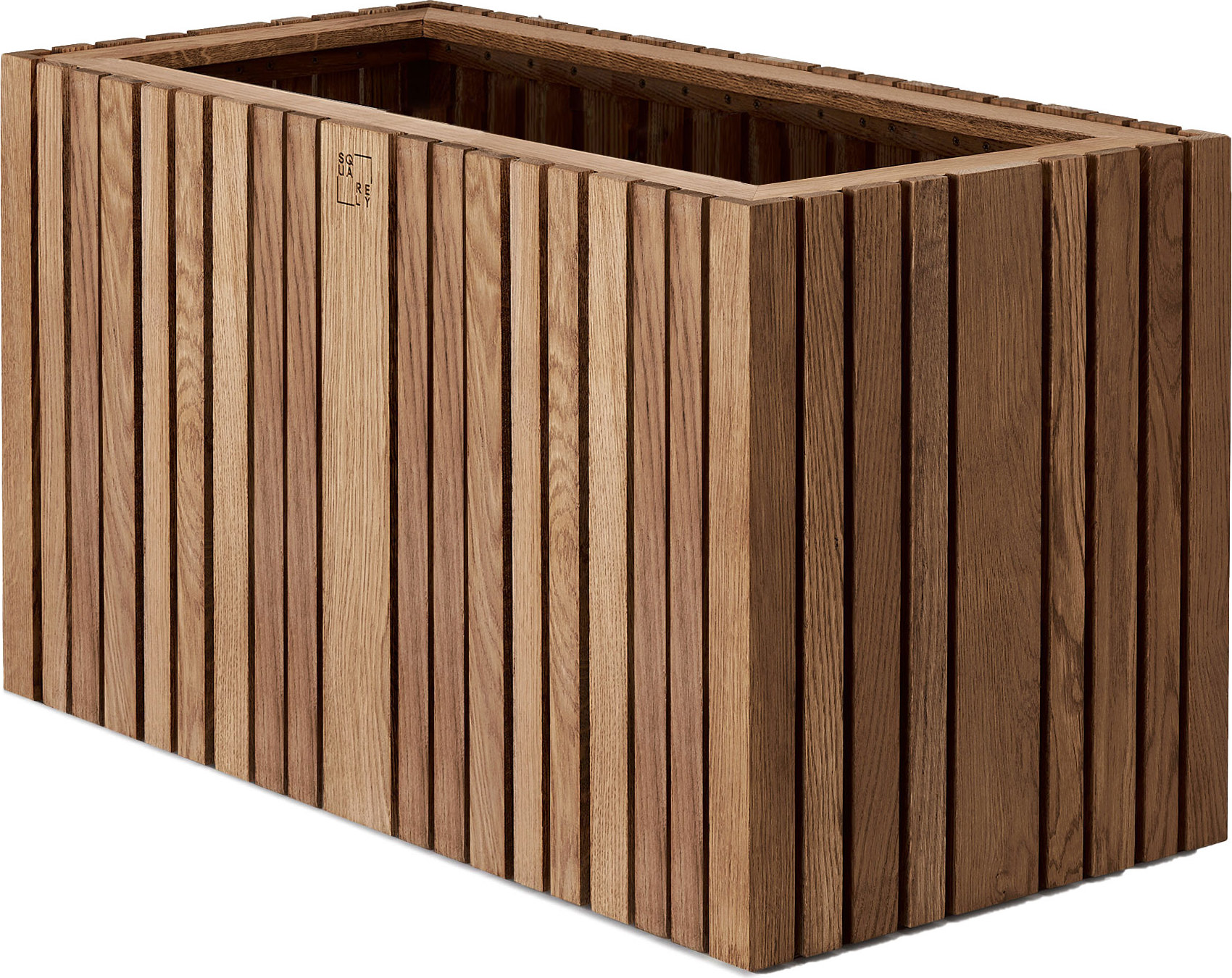 Doniczka samonawadniająca GrowLARGE ciemny dąb