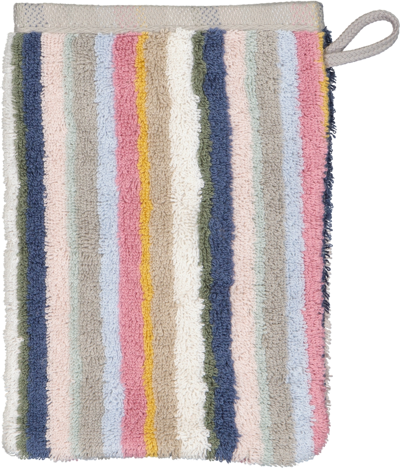 Rękawica kąpielowa Coordinates w paski 16 x 22 cm kolorowa