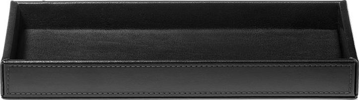 Taca łazienkowa Brownie 11,5 x 24,5 cm czarna