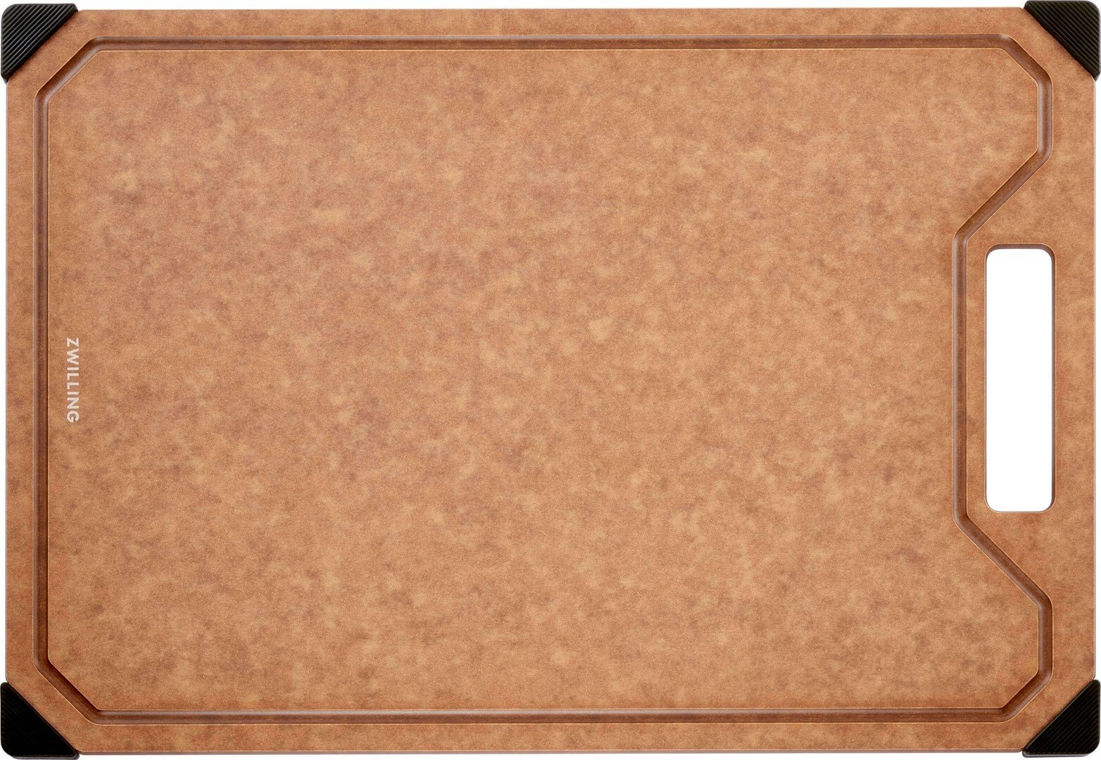 Deska do krojenia z włókna drzewnego Zwilling 30 x 42 cm brązowa