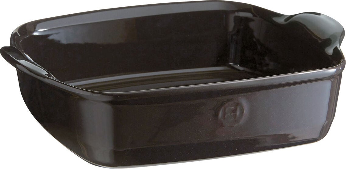 Naczynie żaroodporne Emile Henry kwadratowe 24 cm czarne