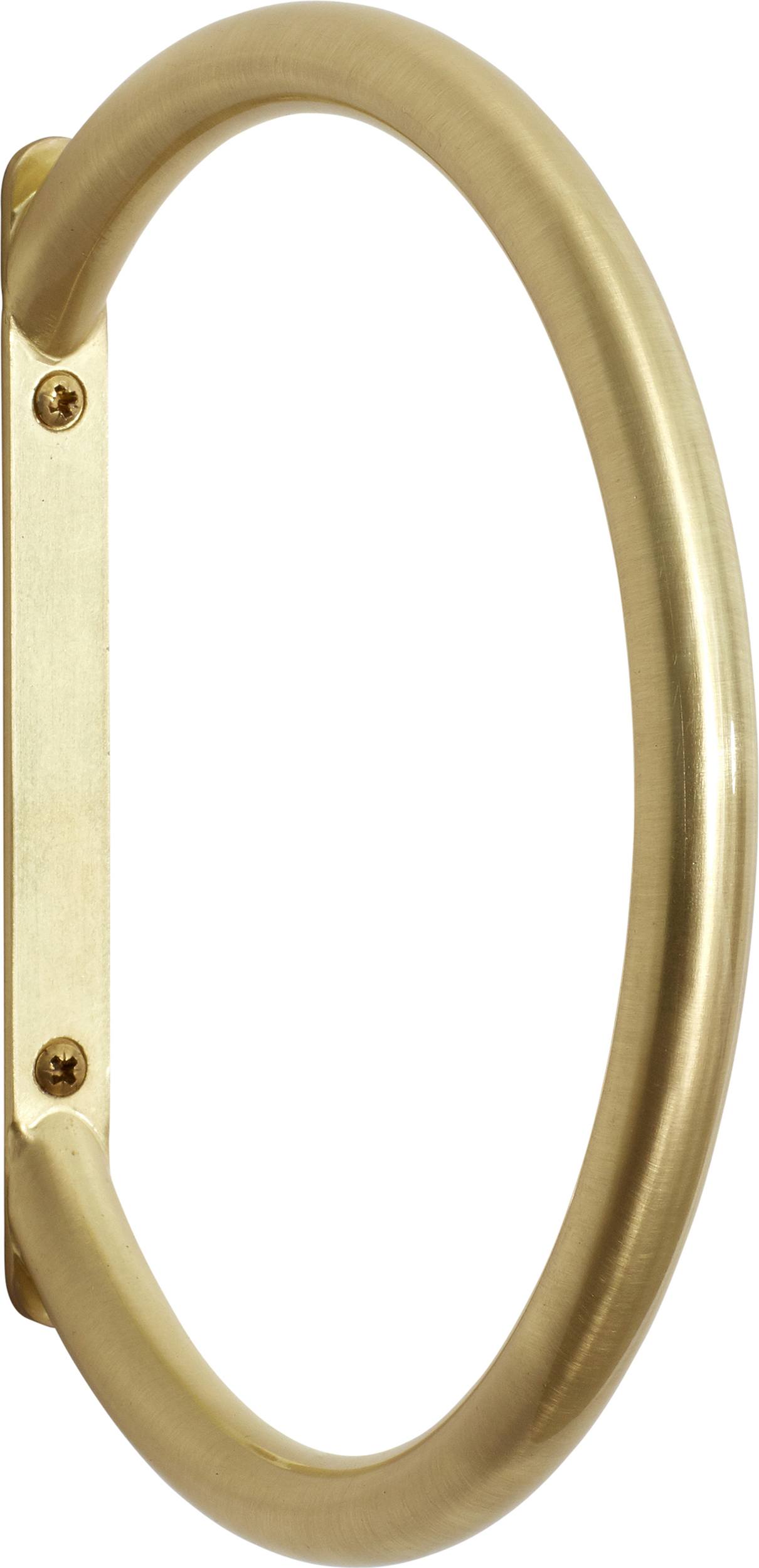 Wieszak na ręczniki Hübsch złoty