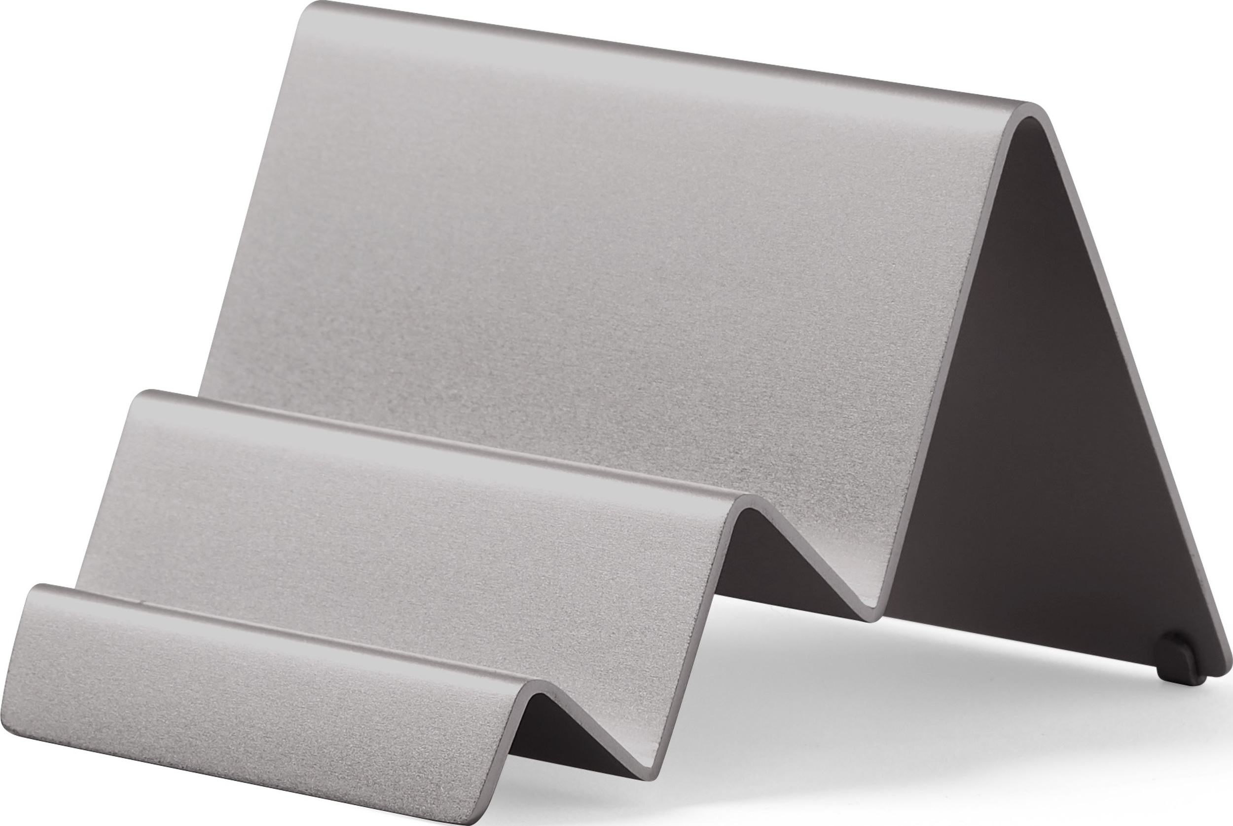 Wizytownik na biurko City szary