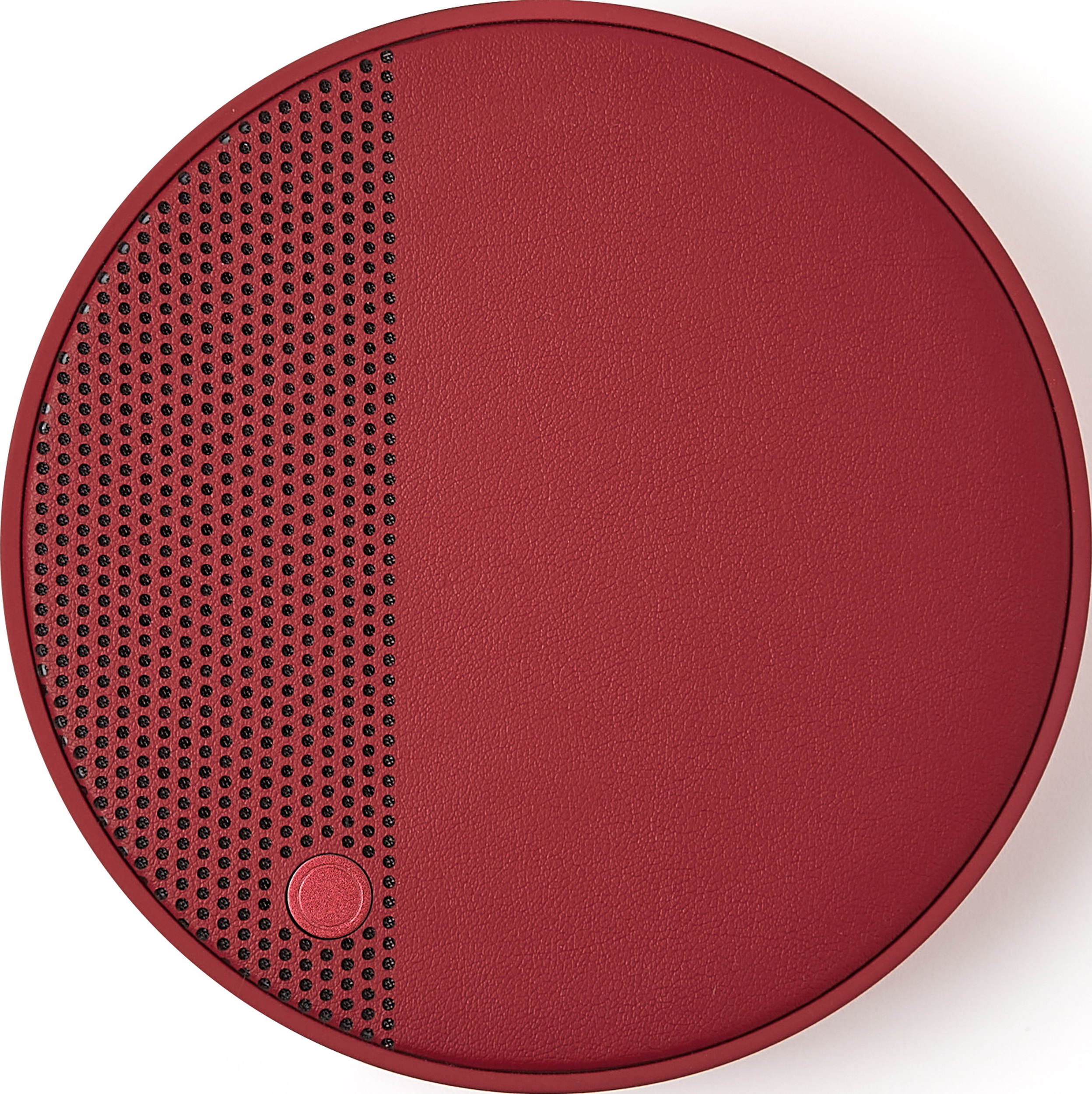 Ładowarka bezprzewodowa z głośnikiem Oslo Energy+ ciemnoczerwona