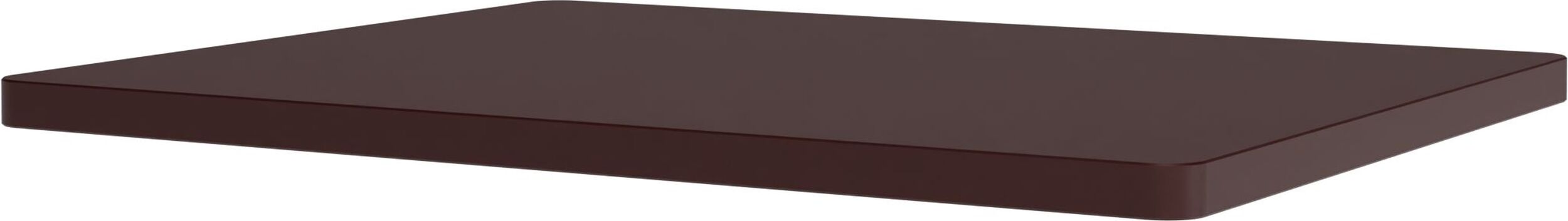 Blat MDF do systemu modułowego Panton Wire 33 x 25,7 cm bordowy