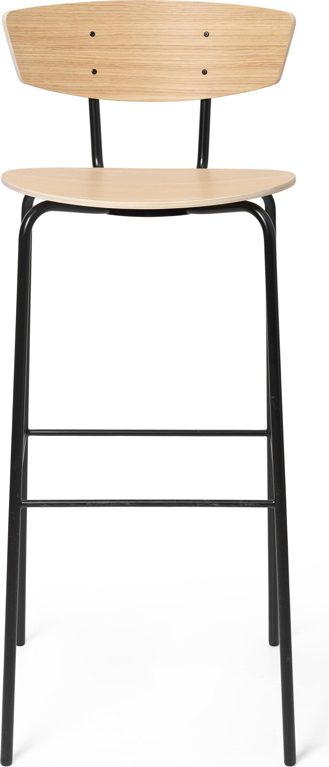 Krzesło barowe Herman 96 cm jasny dąb