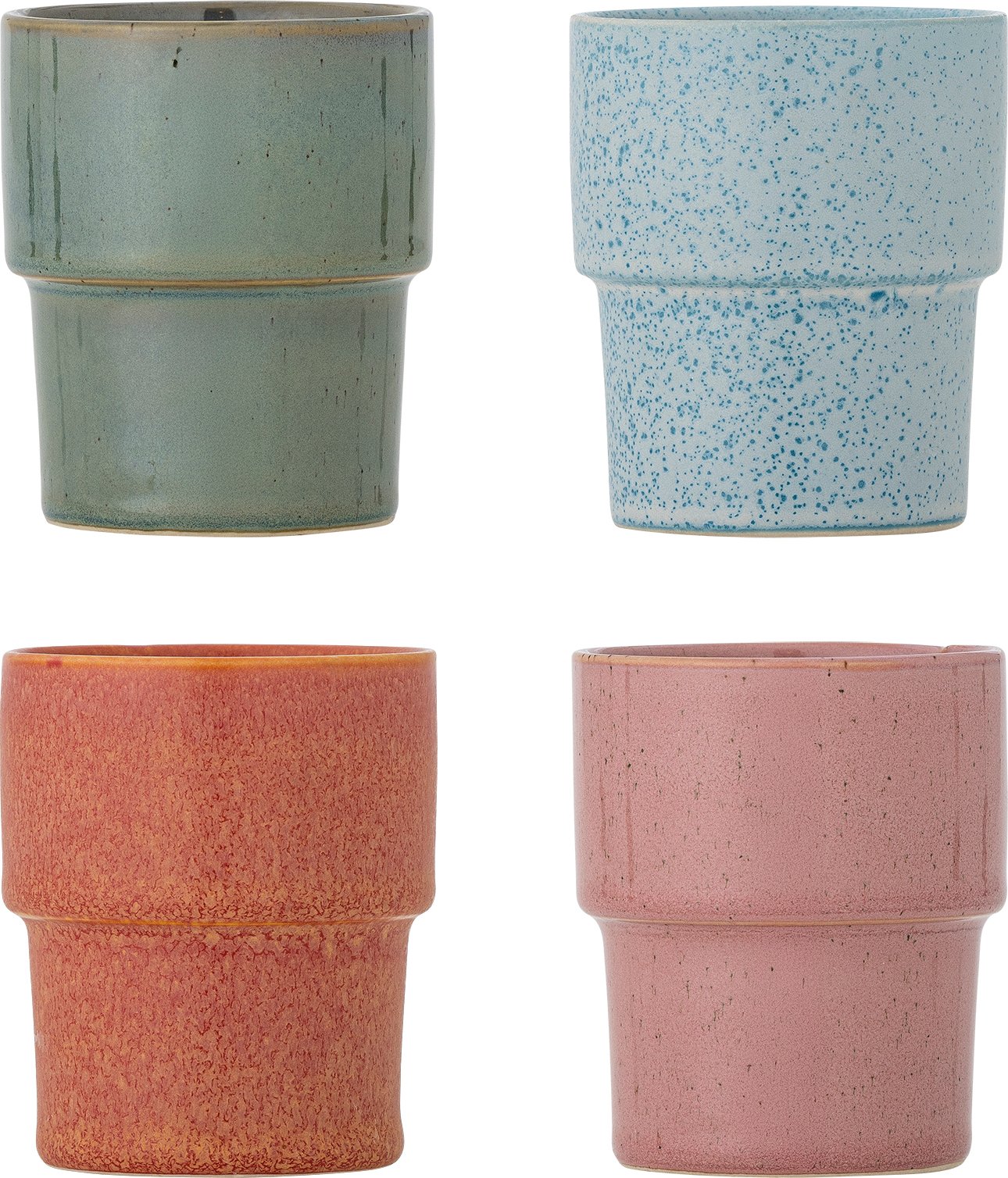 Kubki Ewan 150 ml kolorowe 4 szt.