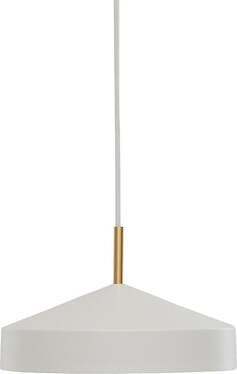 Lampa wisząca Hatto 30 cm biała