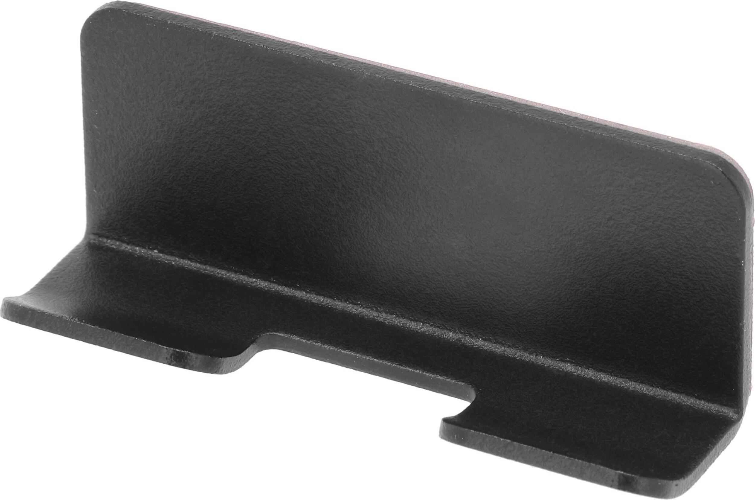 Wieszak listwa Rim czarny podwójny