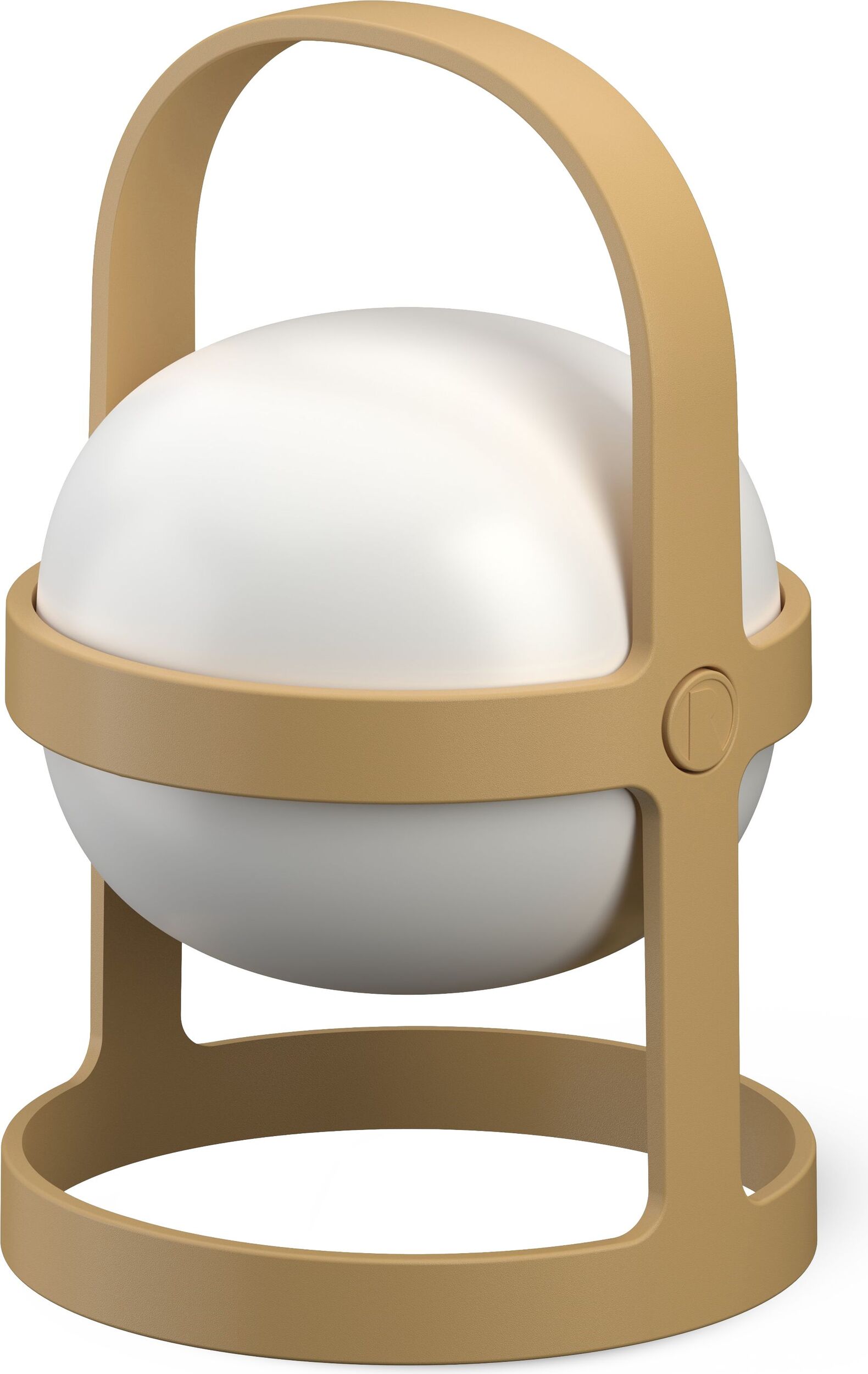 Lampa solarna Soft Spot 18,5 cm beżowożółta