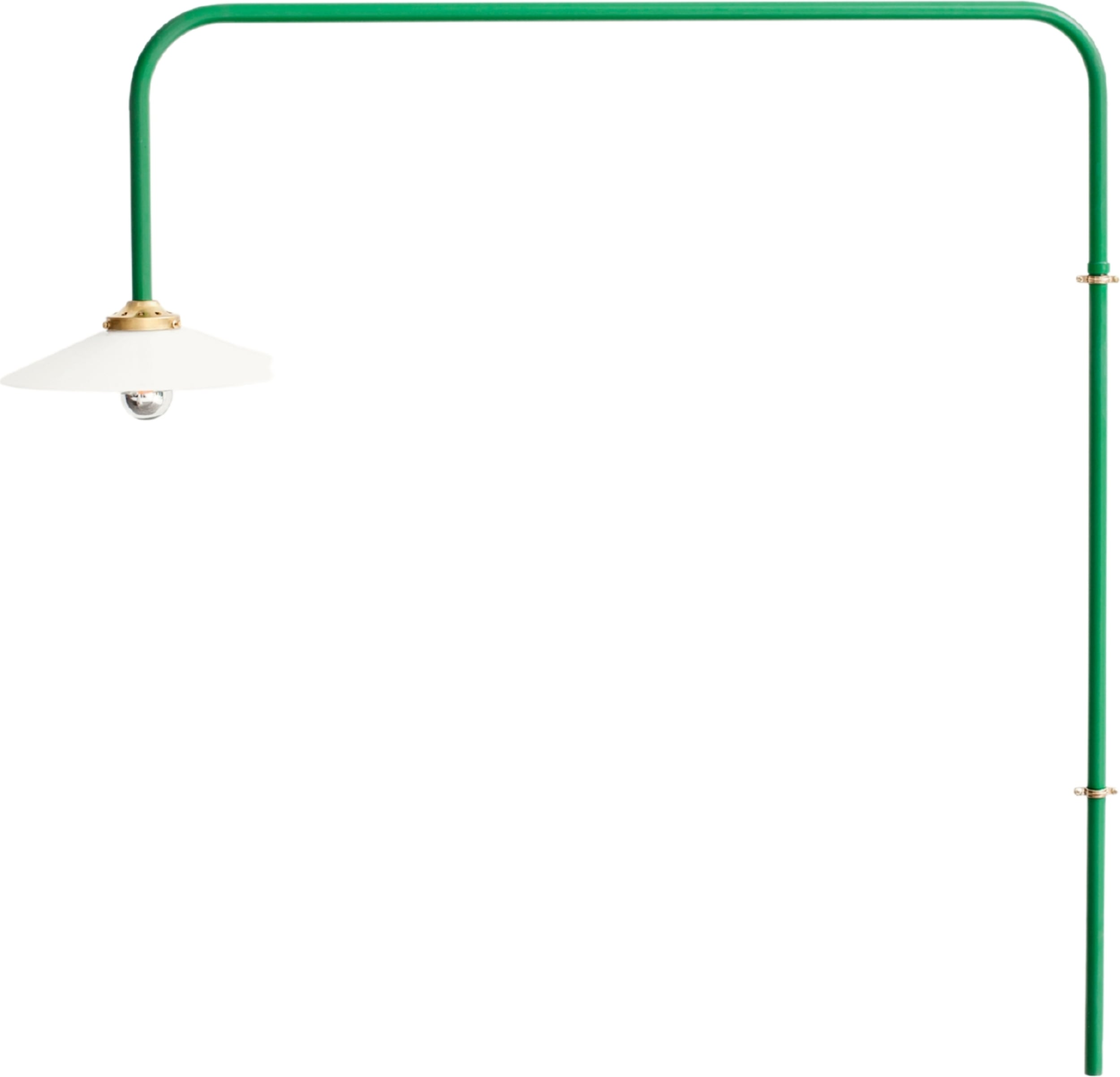 Lampa ścienna N°5 100 cm zielona