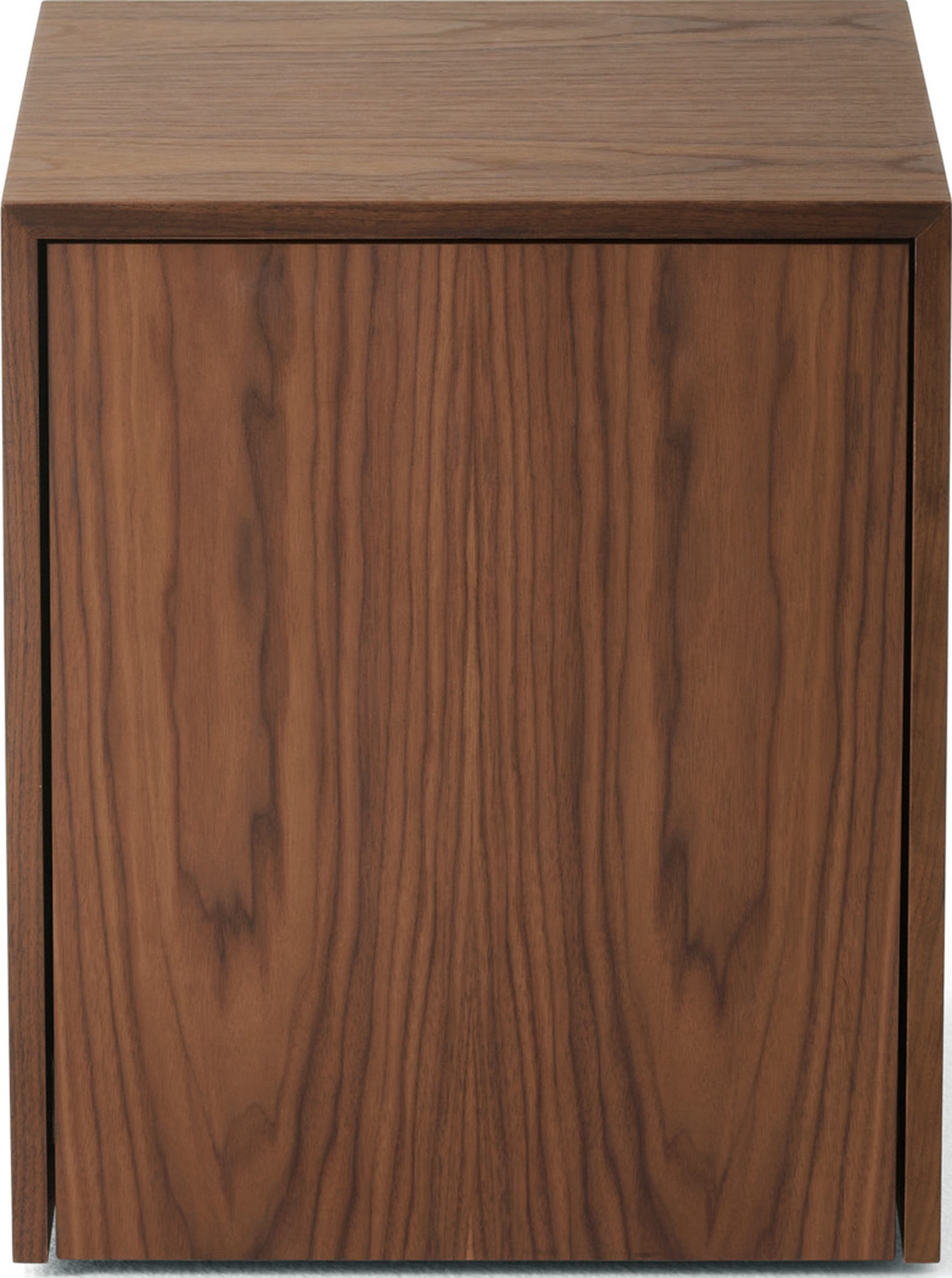 Stolik boczny z szufladą Mass drewno orzechowe